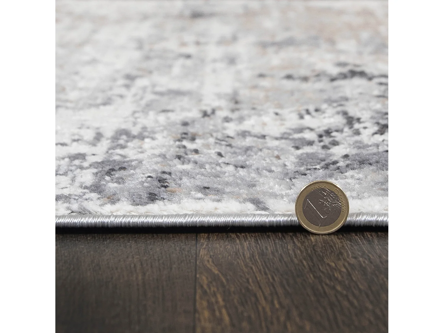Tapis Portland G509A Mazovia 140 x 200 cm Beige Crème Abstrait Poils Courts