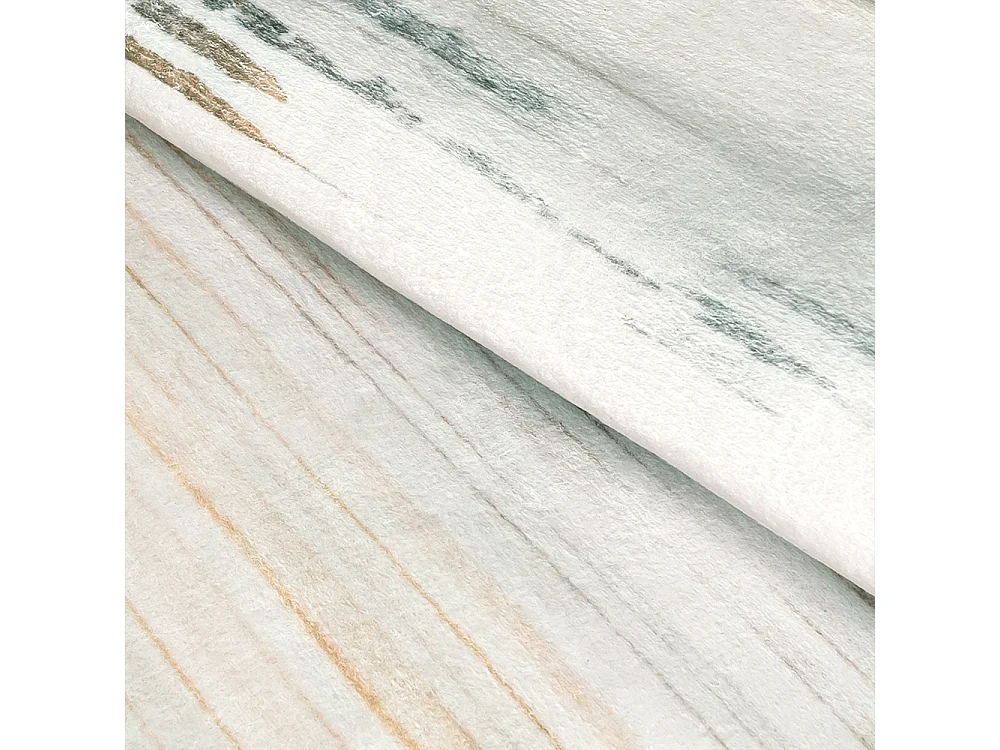 Rug Arona Grave Mazovia Irregular Shape 140 x 200 cm Beige Brown Abstract Short Pile