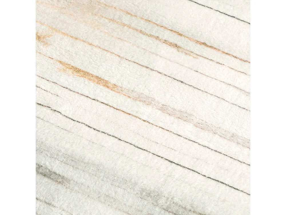 Rug Arona Grave Mazovia Irregular Shape 140 x 200 cm Beige Brown Abstract Short Pile