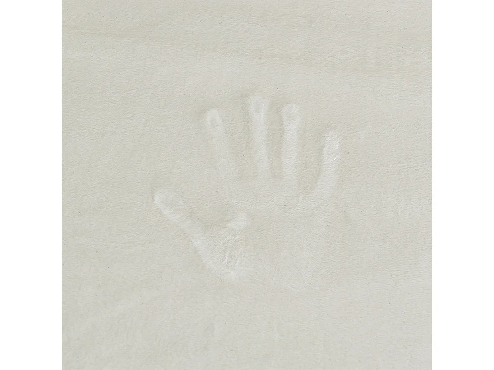 Rug Bova Vetra Mazovia Irregular Shape 160 x 220 cm Beige White Abstract Short Pile