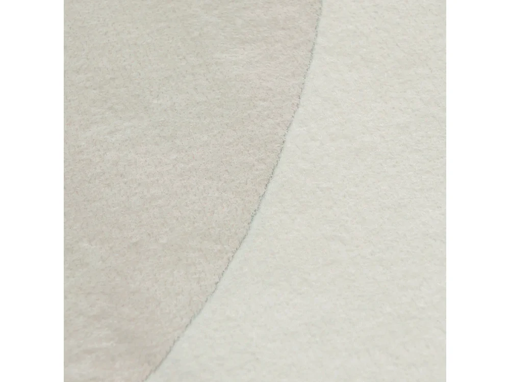 Tapis Mirano Misto Mazovia Forme Irrégulière 80 x 150 cm Crème Abstrait Poils Courts