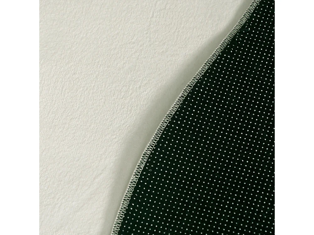 Tapis Mirano Misto Mazovia Forme Irrégulière 80 x 150 cm Crème Abstrait Poils Courts