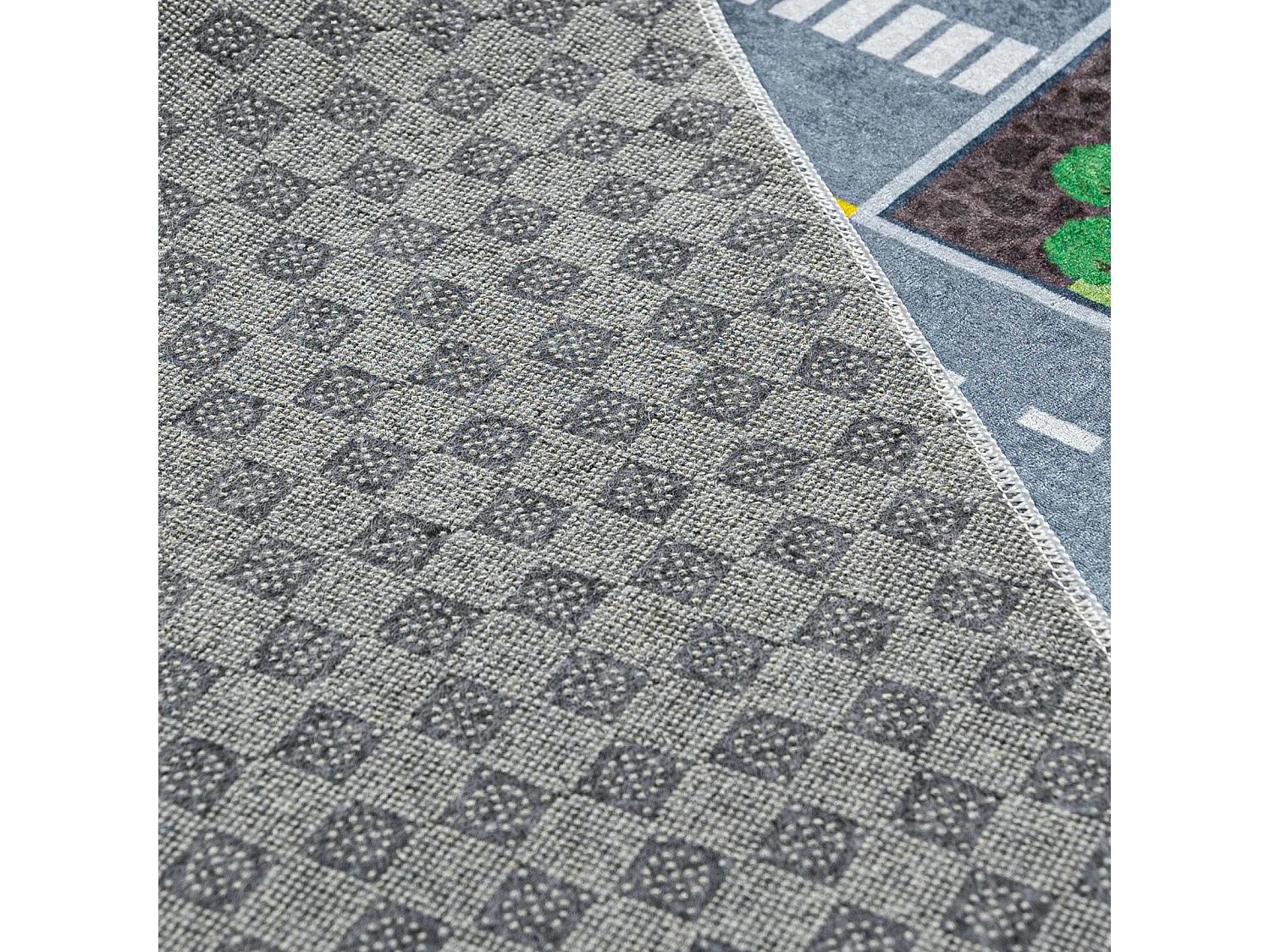 Tapis Enfant Emma 9028 Mazovia 160 x 230 cm Vert Rues Poils Courts
