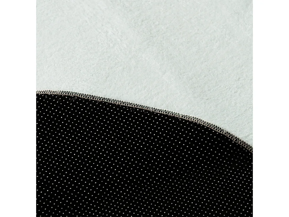 Tapis Lonato Vari Mazovia Forme Irrégulière 120 x 160 cm Beige Blanc Géométrique Poils Courts