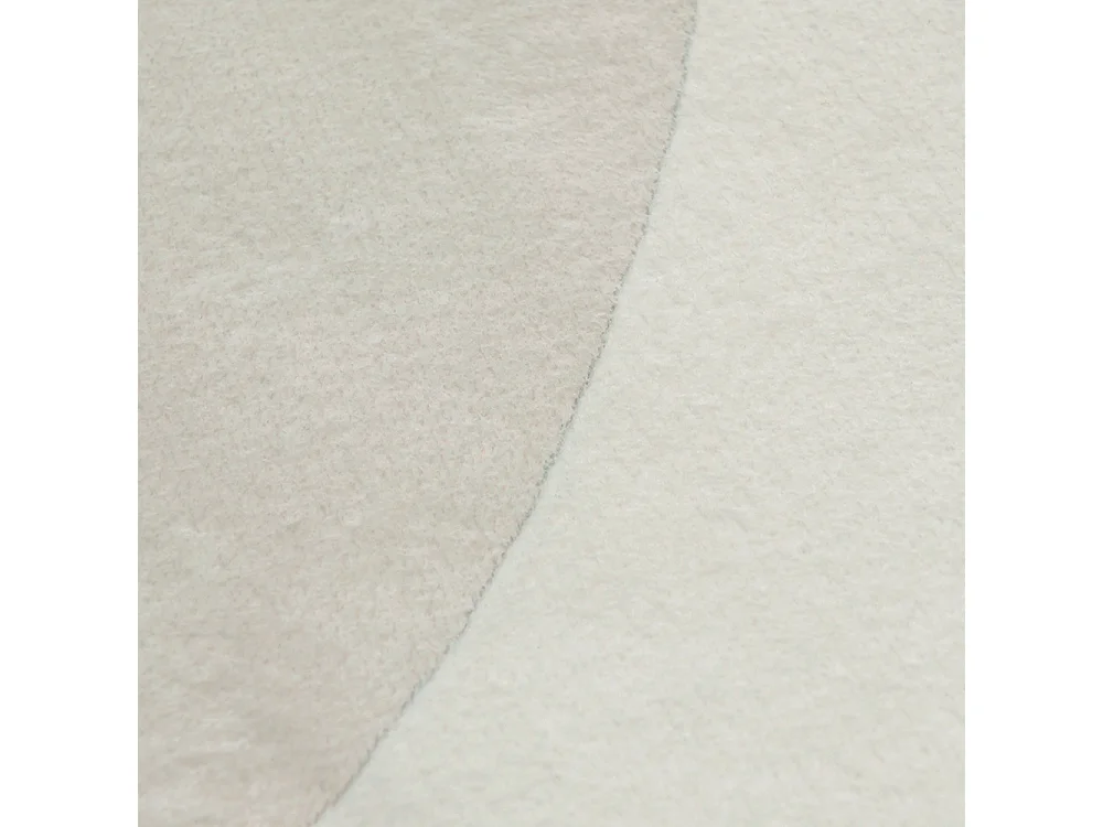 Tapis Mirano Misto Mazovia Forme Irrégulière 160 x 220 cm Crème Abstrait Poils Courts