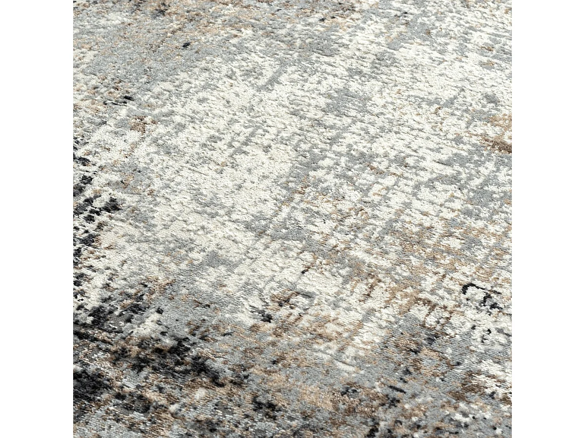 Tapis Portland G512A Mazovia 160 x 220 cm Beige Crème Abstrait Poils Courts