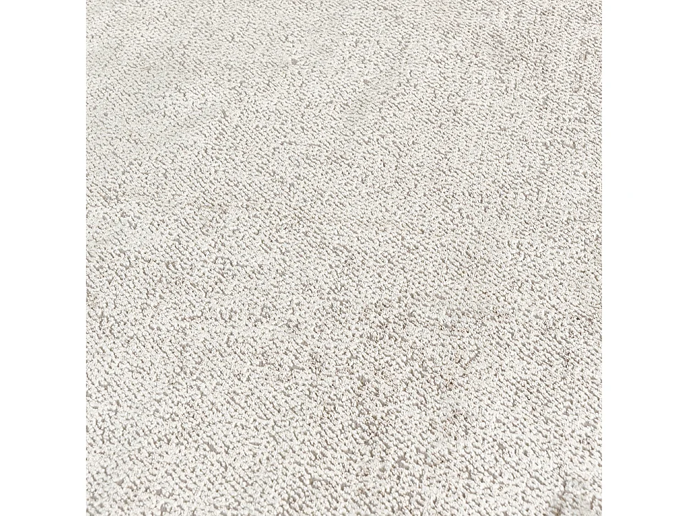 Tapis Bari Pepe Beige Mazovia 80 x 150 cm Beige Crème Abstrait Poils Courts à Franges