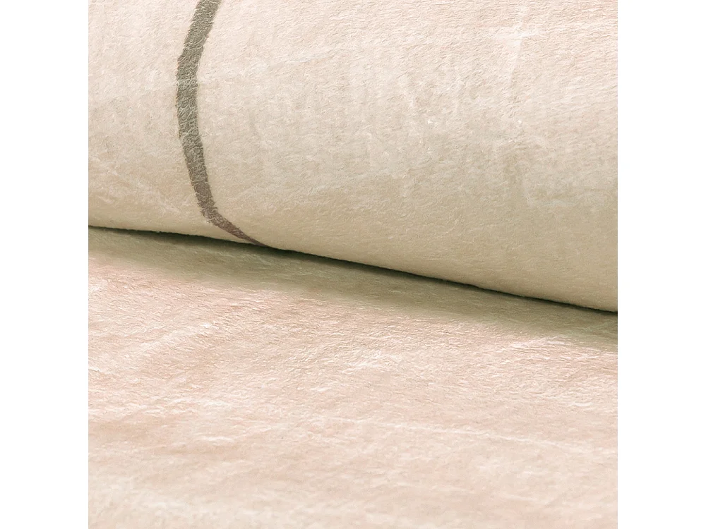 Tapis Bova Serta Mazovia Forme Irrégulière 140 x 200 cm Beige Marron Abstrait Poils Courts