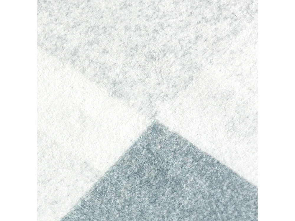 Rug Mirano Firo Mazovia Irregular Shape 80 x 150 cm Grey Geometric Short Pile