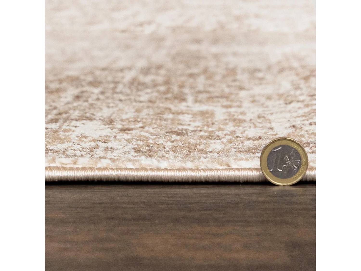Rug Portland C981E Mazovia 140 x 200 cm Beige Cream Abstract Short Pile