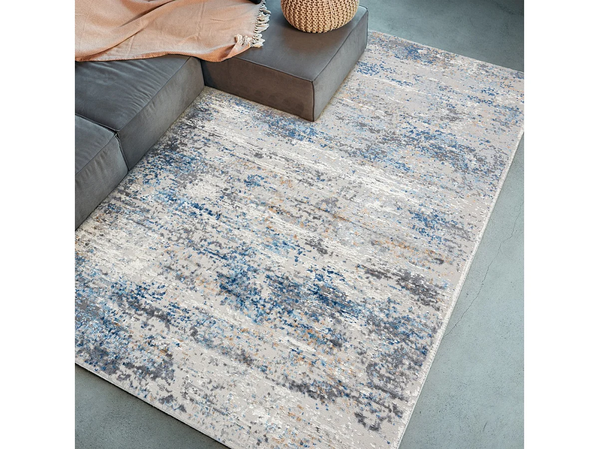 Tapis Portland G509B Mazovia 160 x 220 cm Beige Crème Abstrait Poils Courts