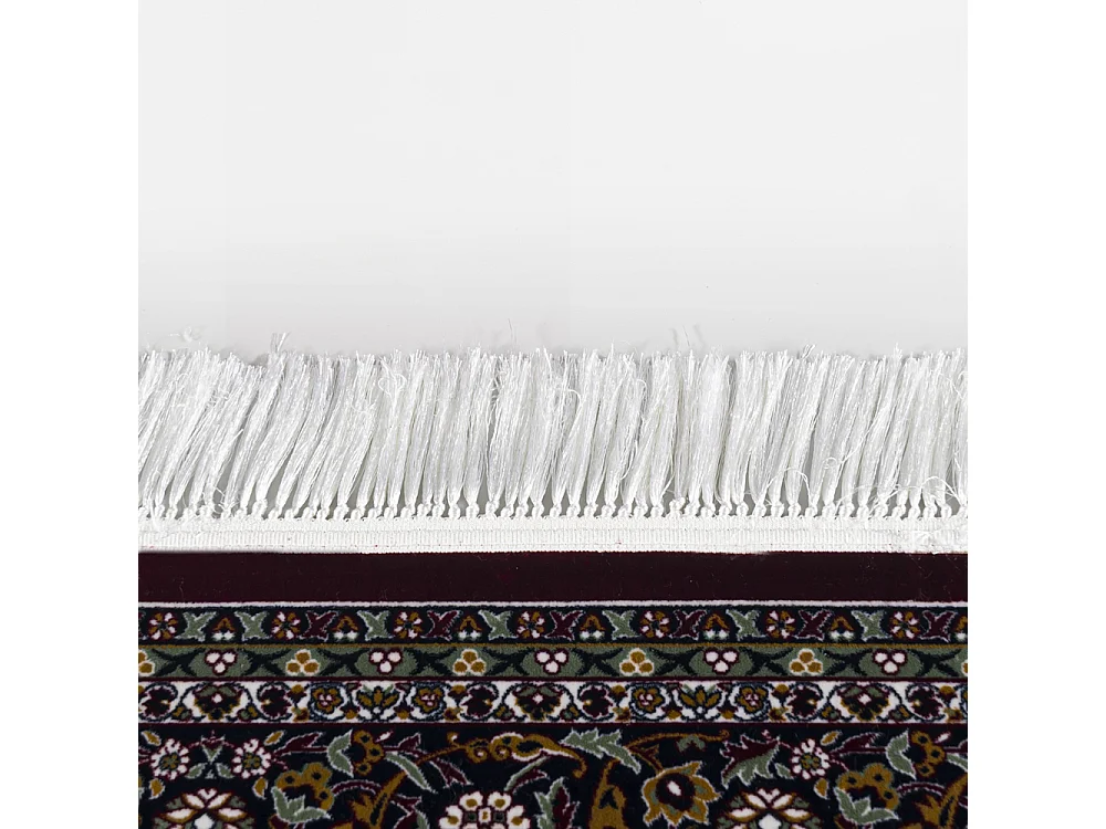 Tapis Castello Rosso Mazovia 200 x 290 cm Rouge Oriental Poils Courts à Franges