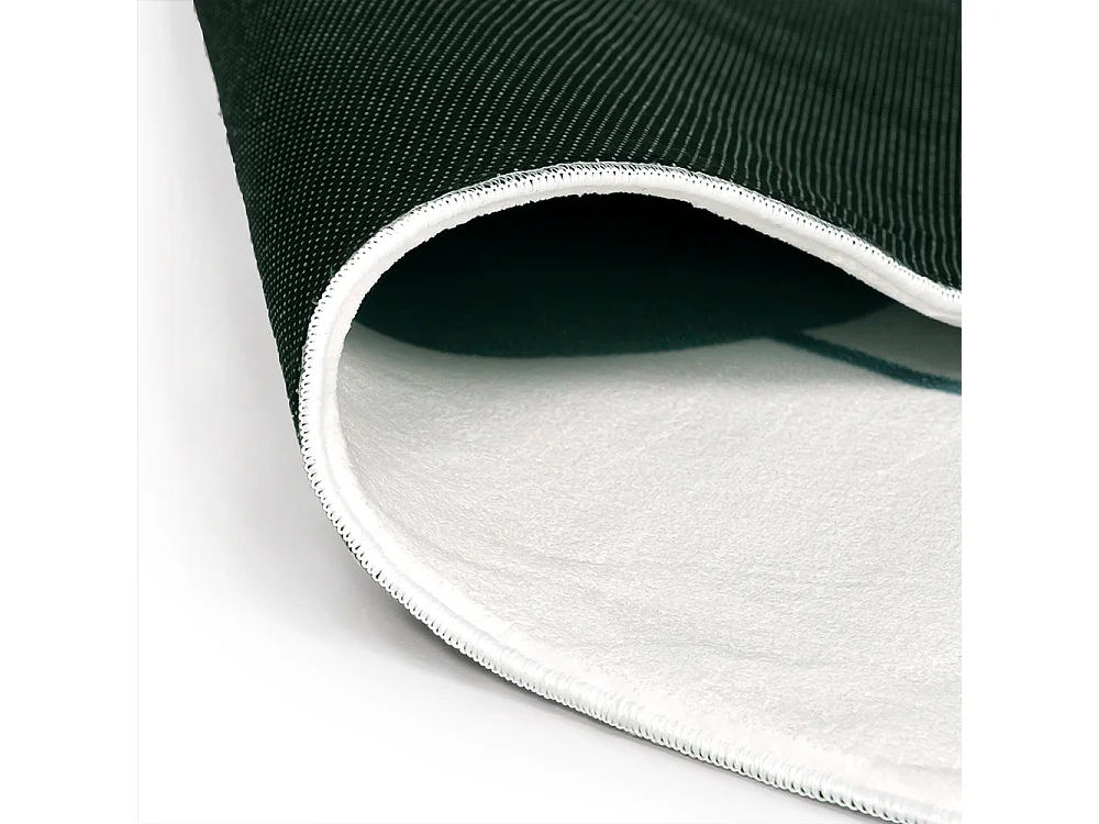 Tapis Bova Scudo Mazovia Forme Irrégulière 160 x 220 cm Blanc Vert Abstrait Poils Courts