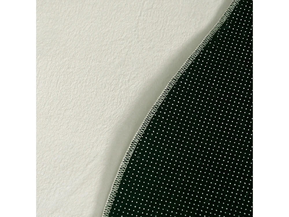 Tapis Mirano Misto Mazovia Forme Irrégulière 120 x 160 cm Crème Abstrait Poils Courts