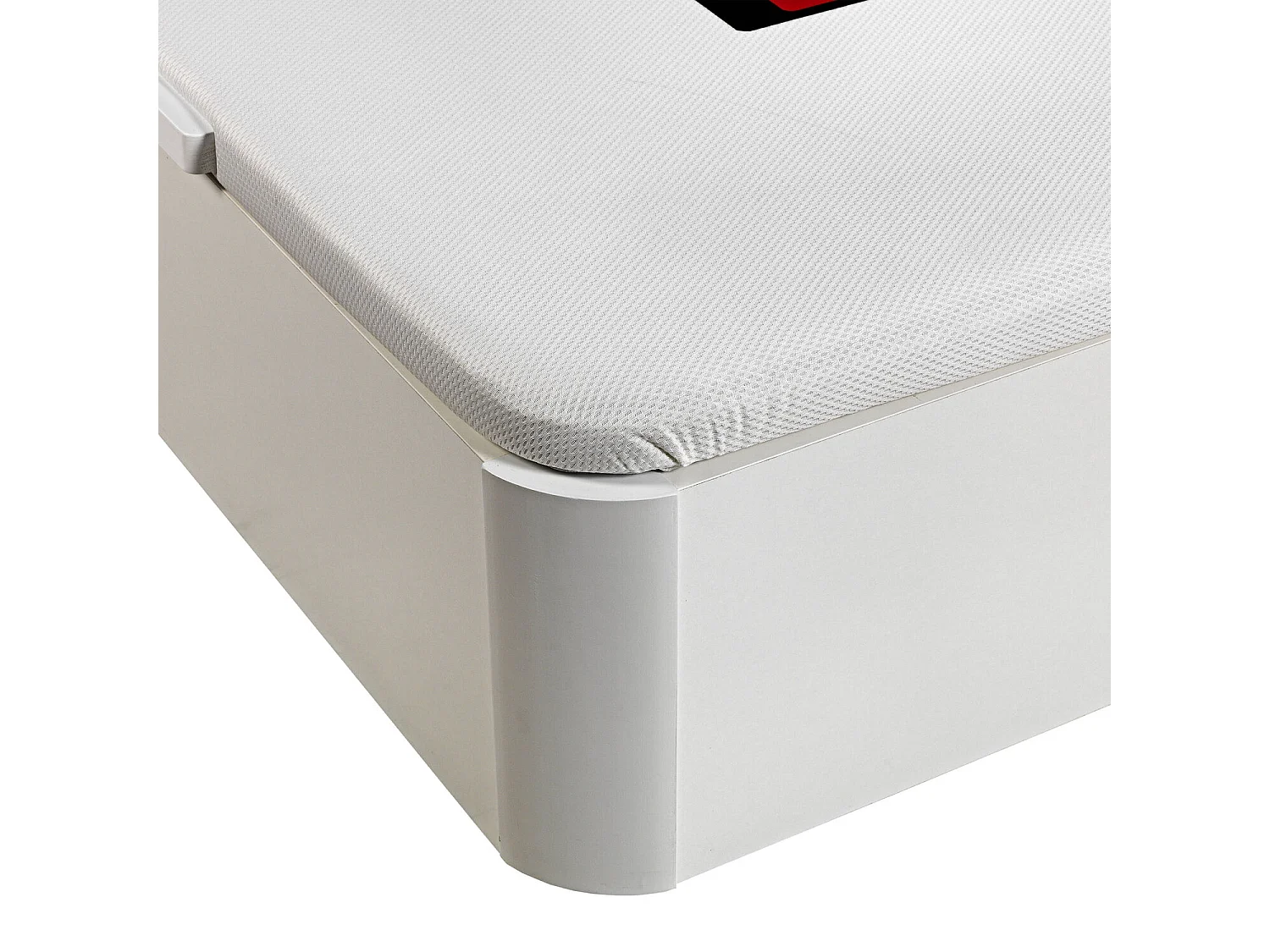 Canapé abatible juvenil 80 x 190 cm con apertura lateral, blanco, PIKOLIN NATURBOX