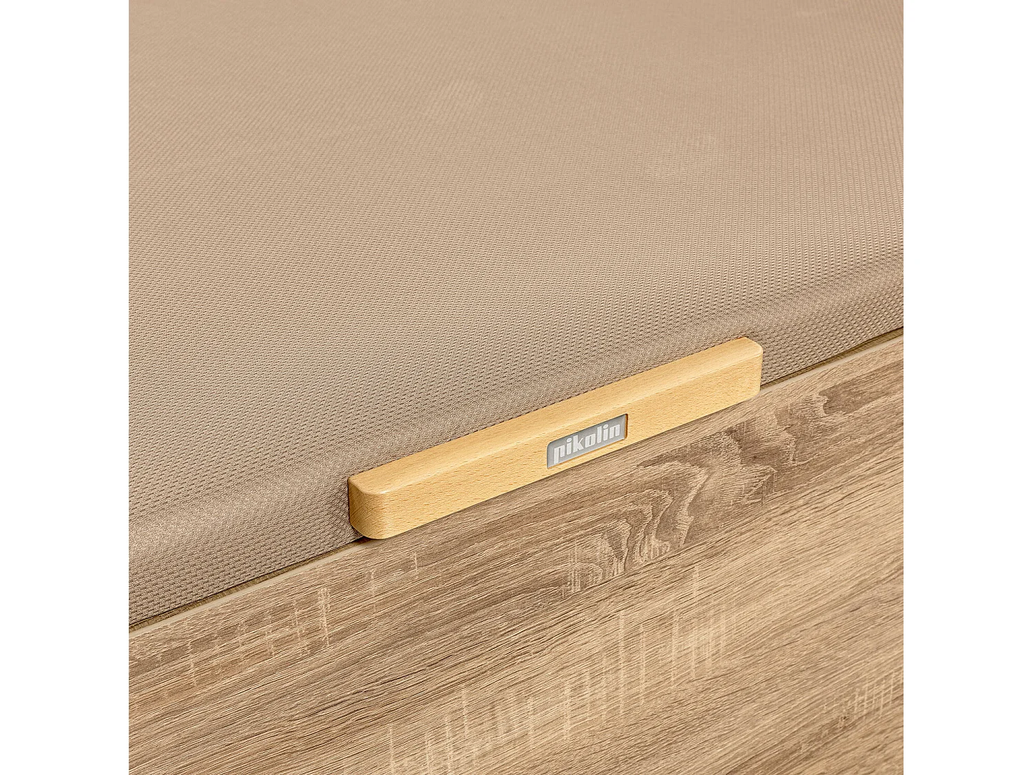 Sommier 80 x 200 cm | PIKOLIN Naturbox 2.0 | Natural | 41 cm | Montagem e remoção incl.