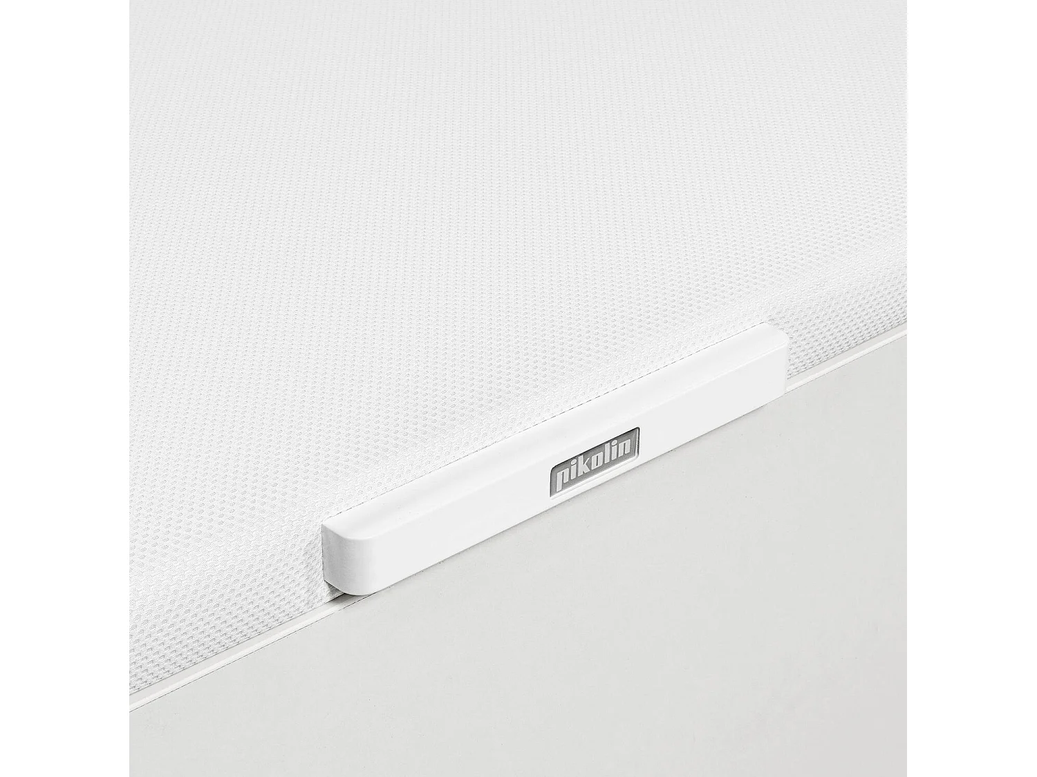 Canapé abatible Pikolin Naturbox 2.0, 90 x 190 cm, blanco, altura 41 cm