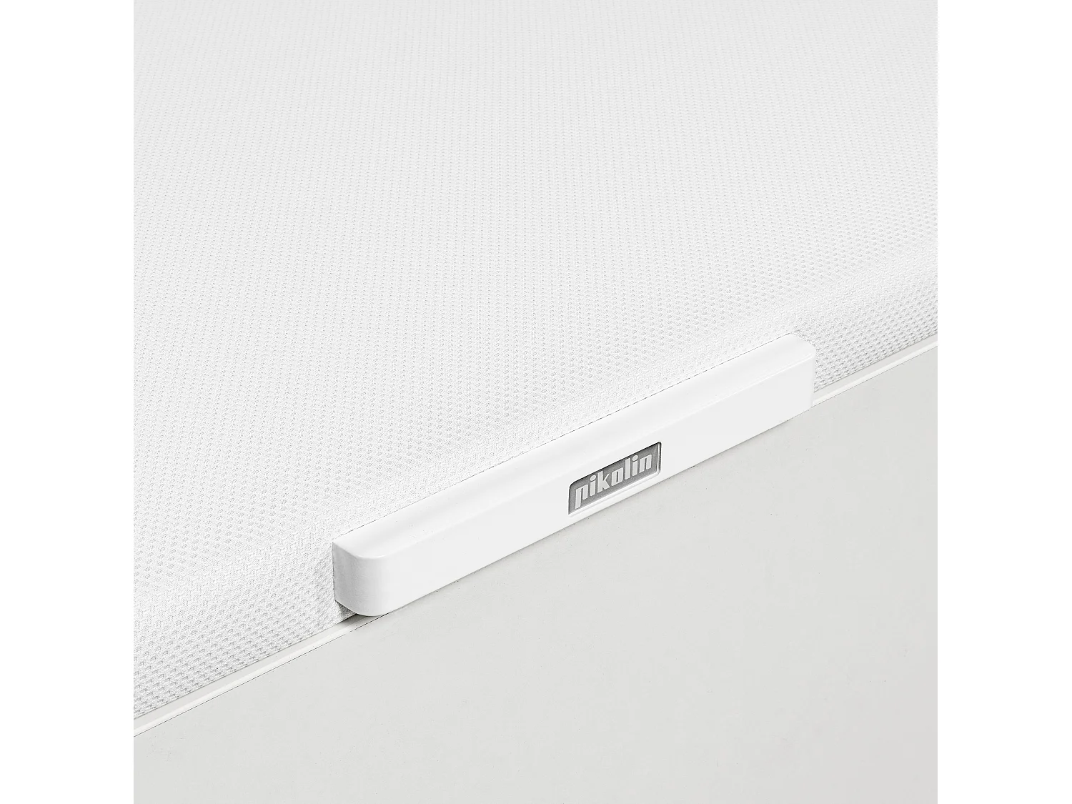 Canapé abatible Pikolin Naturbox 2.0, 90 x 200 cm, blanco, altura 41 cm