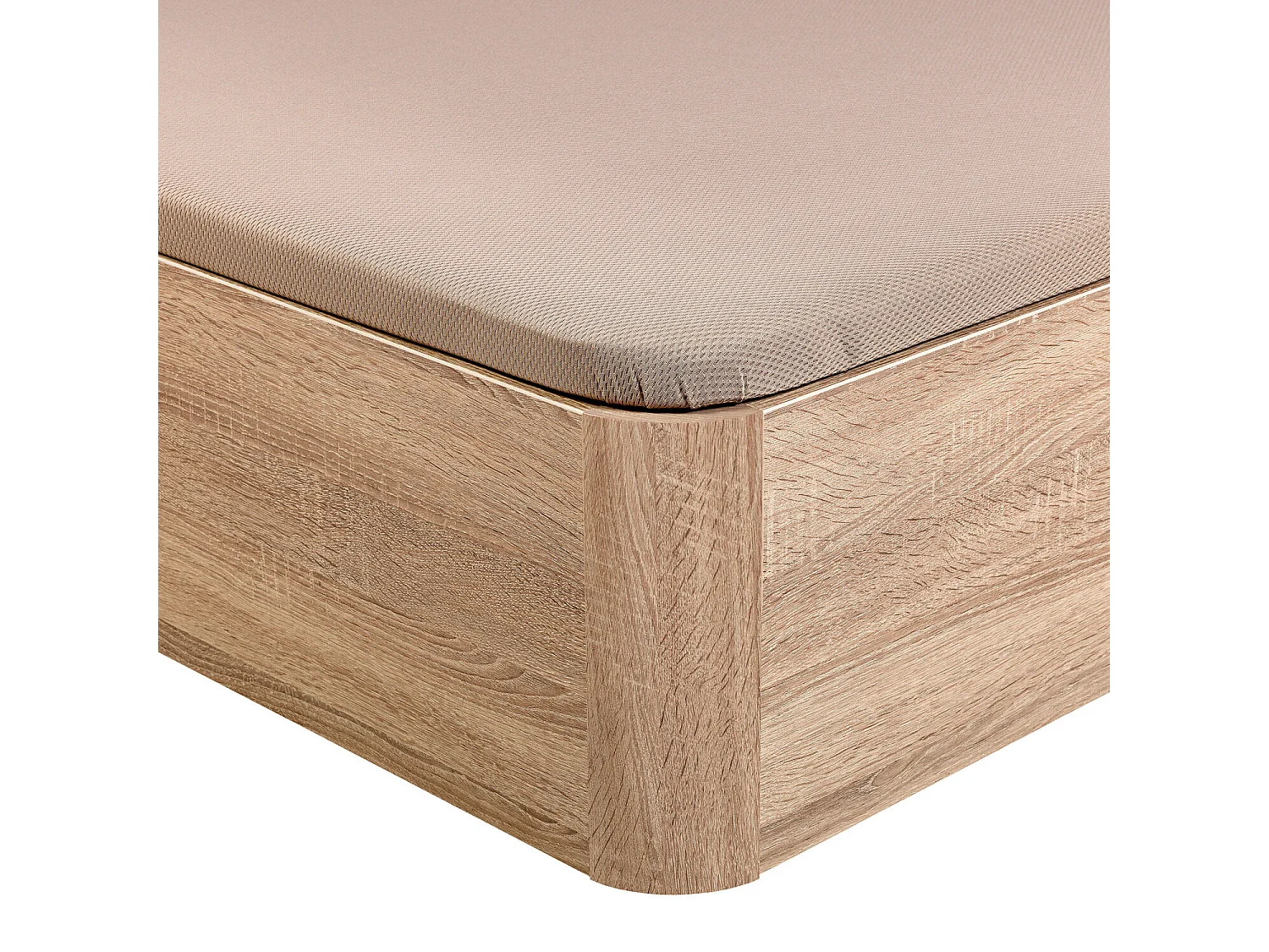 Sommier 90 x 190 cm | PIKOLIN Naturbox 2.0 | Natural | 36 cm | Montagem e remoção incl.