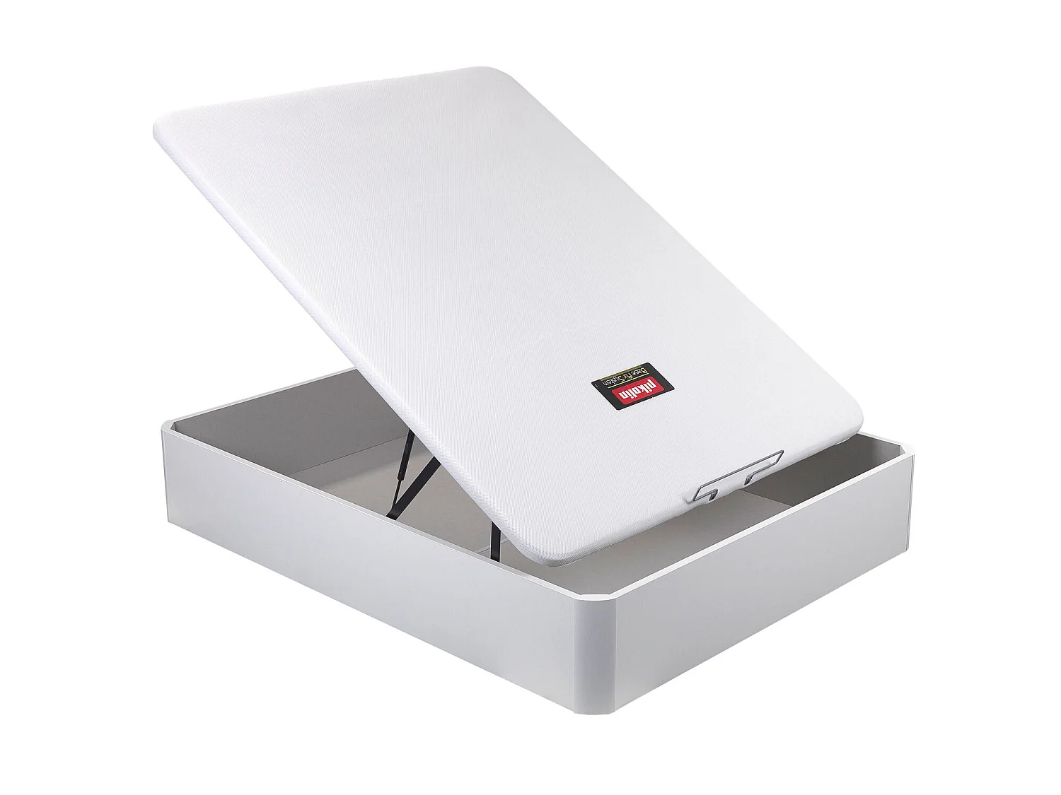 Canapé abatible PIKOLIN NATURBOX 2.0 blanco, 150 x 200 cm, altura 36 cm