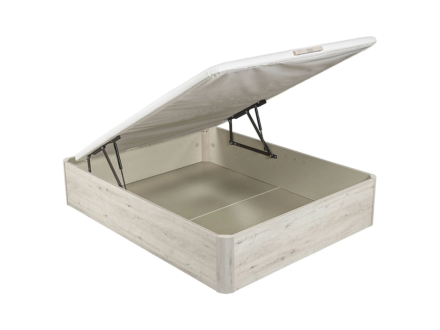 Canapé abatible PIKOLIN NATURBOX 2.0, 150 x 200 cm, 41 cm, color Glaciar