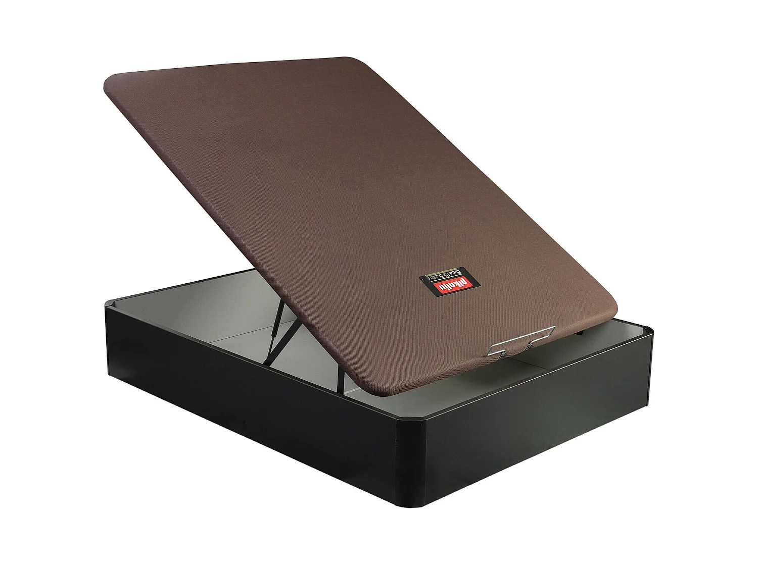 Sommier 120 x 200 cm | PIKOLIN Naturbox 2.0 | Preto | 36 cm | Montagem e remoção incl.