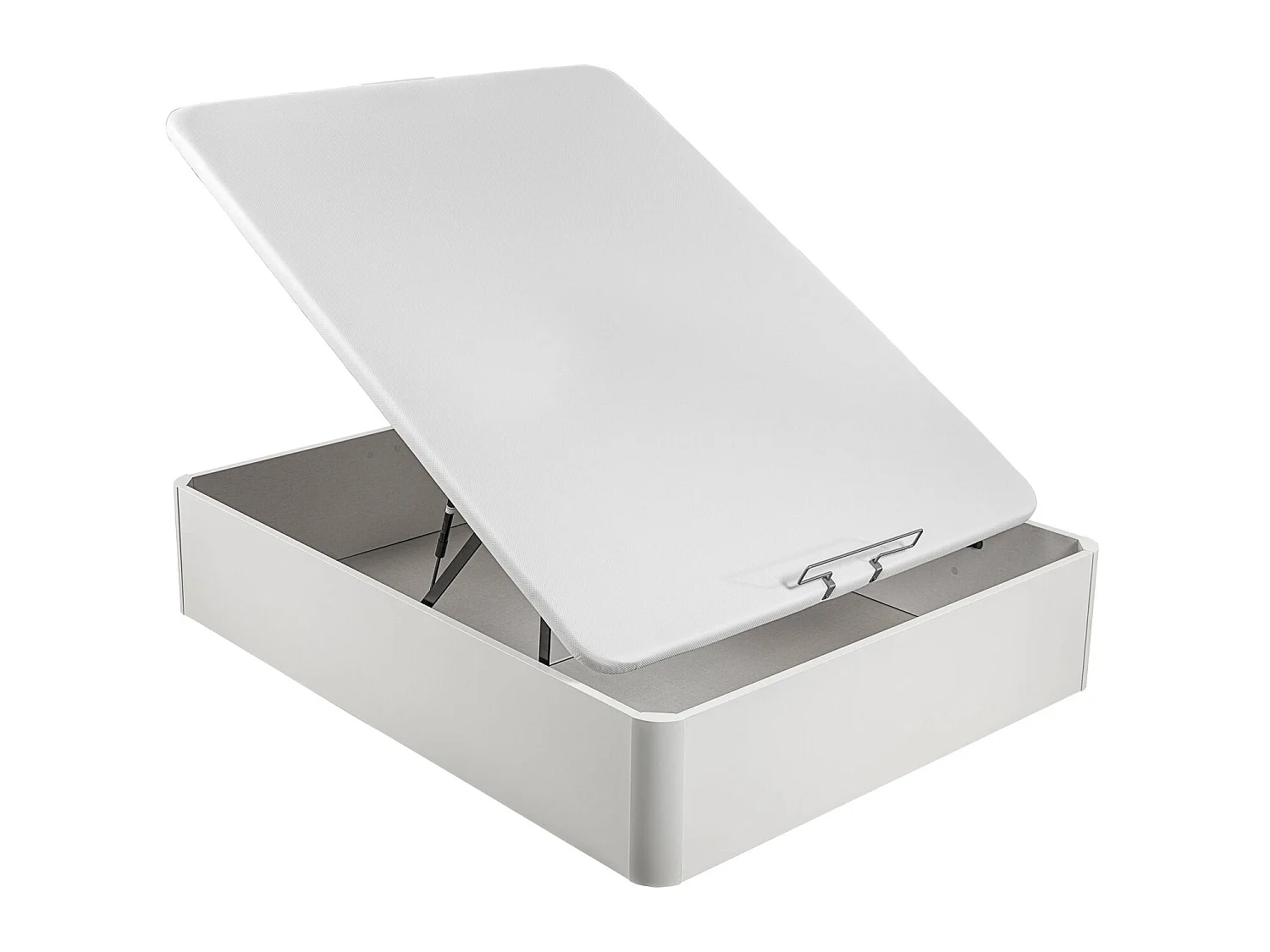 Canapé abatible 150 x 200 cm, 41 cm, blanco, Pikolin Naturbox 2.0 Plus