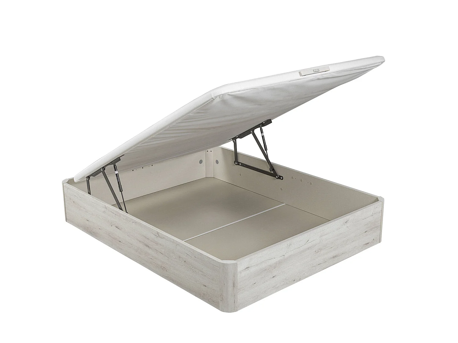 Canapé abatible Pikolin Naturbox 2.0, 90 x 190 cm, 36 cm, color glaciar