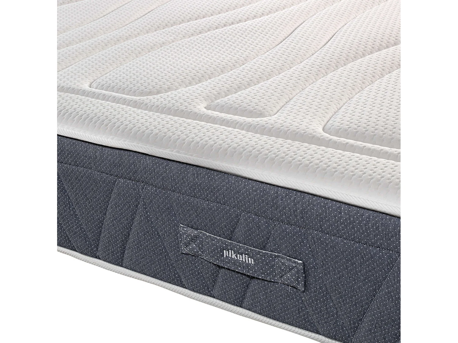 Pack colchón y canapé de 180 x 200 cm de muelles ensacados y viscoelástica de 62 cm - PACK COLCHON MARISMA + CANAPÉ ABATIBLE BLANCO de PIKOLIN