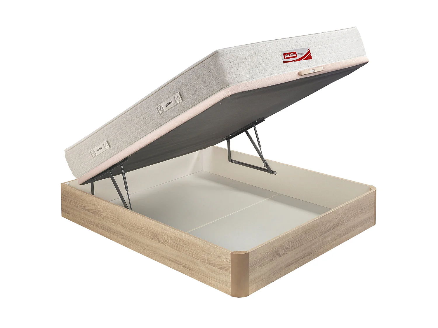 Pack colchón y canapé de 135 x 190 cm de muelles Normablock® de 57 cm - COLCHON NOMABLOCK + CANAPE NATURAL de PIKOLIN