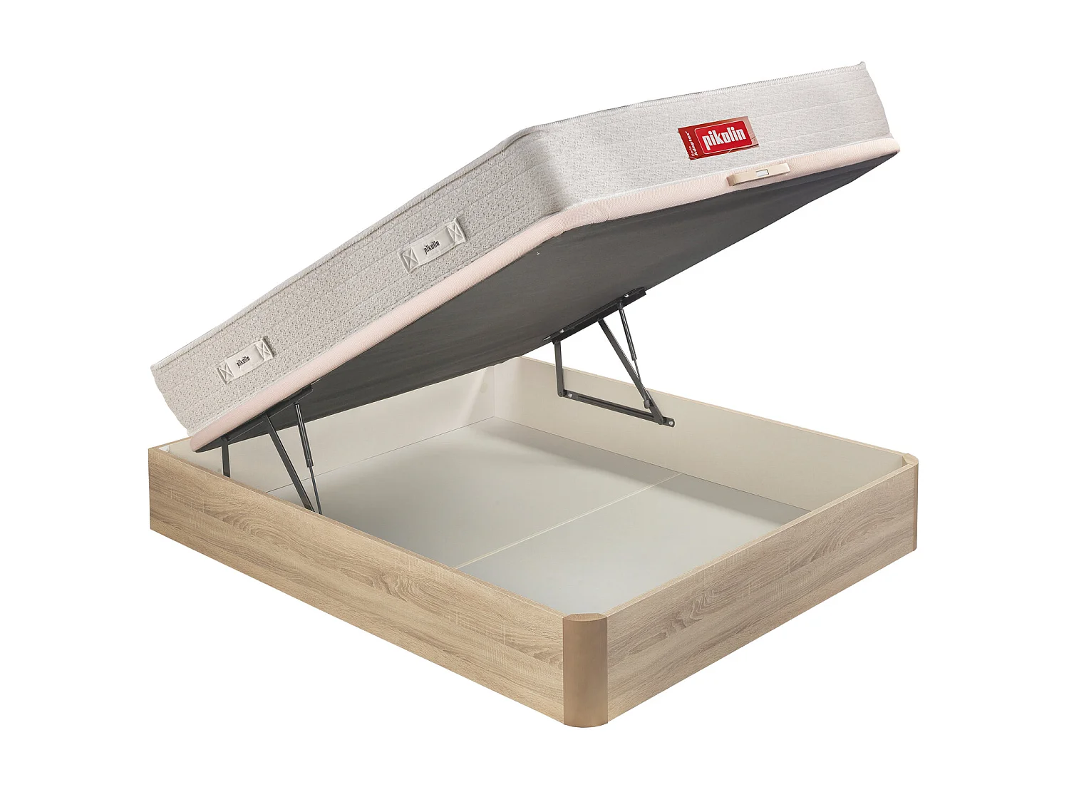 Pack colchón y canapé de 160 x 200 cm de espuma HR de 57 cm - COLCHON ESPUMA HR + CANAPE NATURAL de PIKOLIN