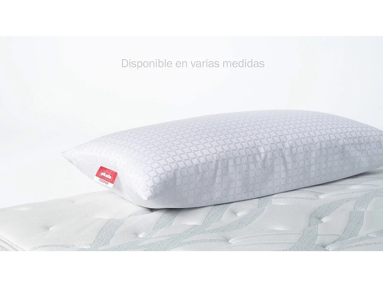 Almofada 105 x 40 cm | PIKOLIN Cooper | Fibra | Firmeza média | Transpirável