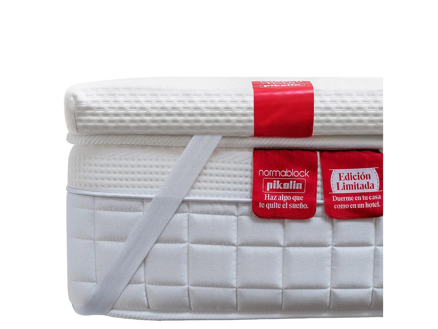 PIKOLIN Topper Hotel topper 200 x 200 cm, 6 cm traagschuim