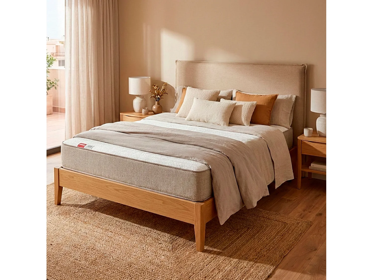 Materasso Pikolin Leah 24, 105 x 190 cm, memory foam e schiuma HR