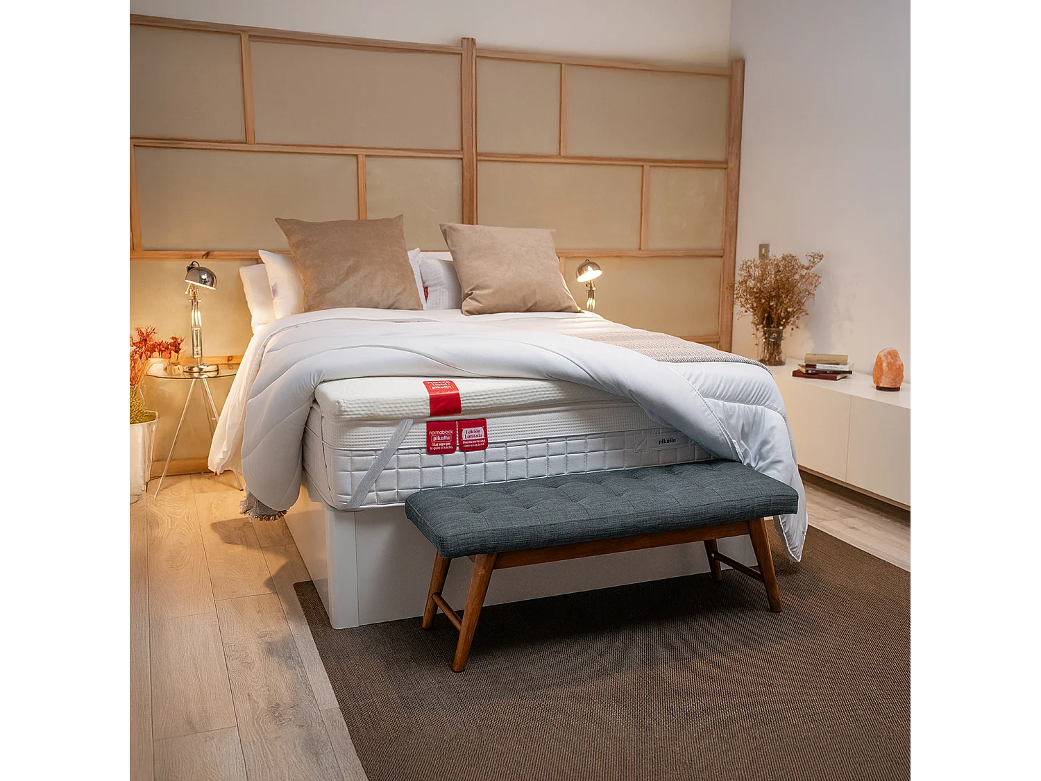 Surmatelas viscoélastique Pikolin Topper Hotel, 6 cm, 90 x 190 cm