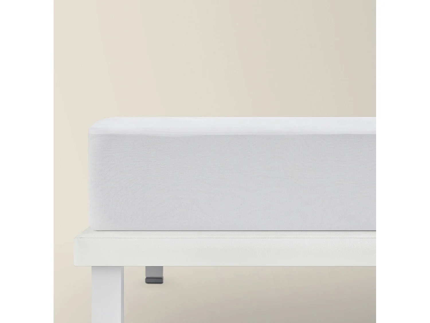Protector de colchón 160 x 196 cm de algodón impermeable, hasta 32 cm, blanco PIKOLIN HOME
