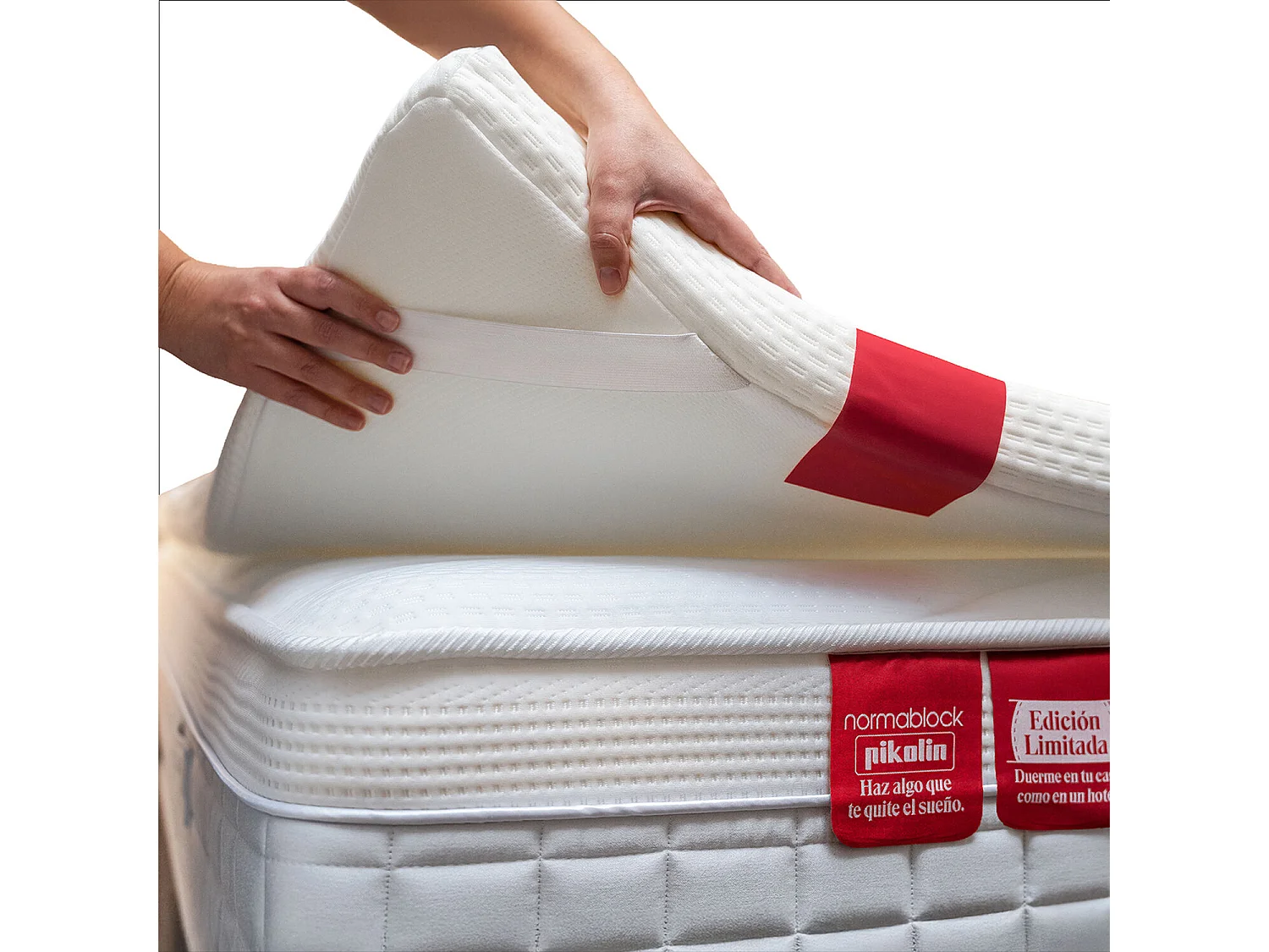 Surmatelas PIKOLIN TOPPER HOTEL 180 x 190 cm, mousse viscoélastique 6 cm