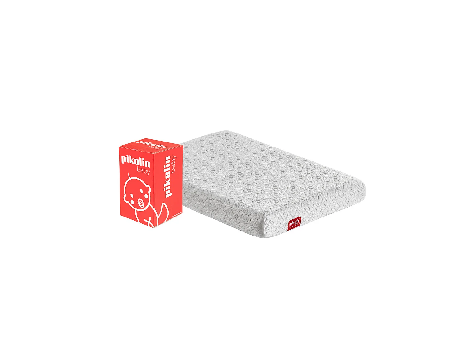 Minicuna de 50 x 80 cm de espuma HR y viscoelástica de 8 cm - MINICUNA de PIKOLIN