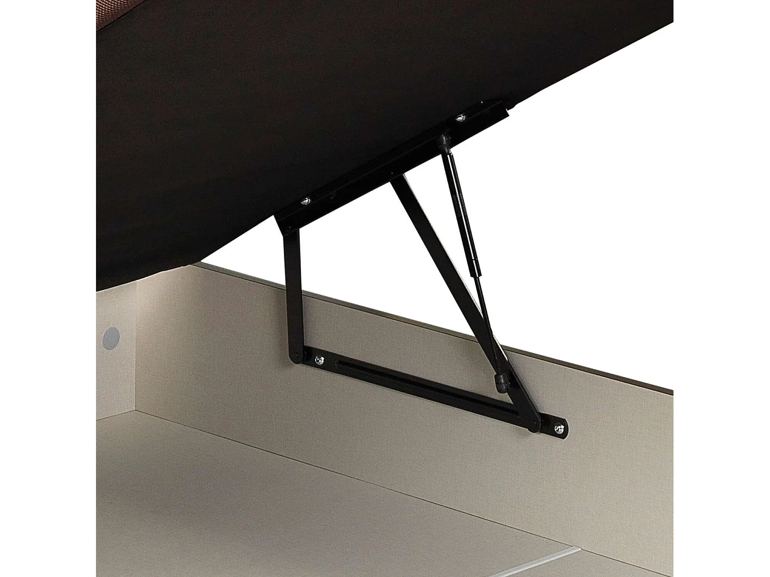 Canapé abatible de 160 x 200 cm de madera de 32 cm - AIRBOX WENGUE de PIKOLIN