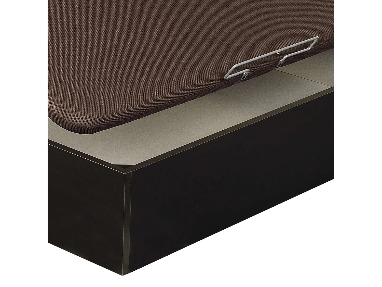 Canapé abatible de 160 x 200 cm de madera de 32 cm - AIRBOX WENGUE de PIKOLIN