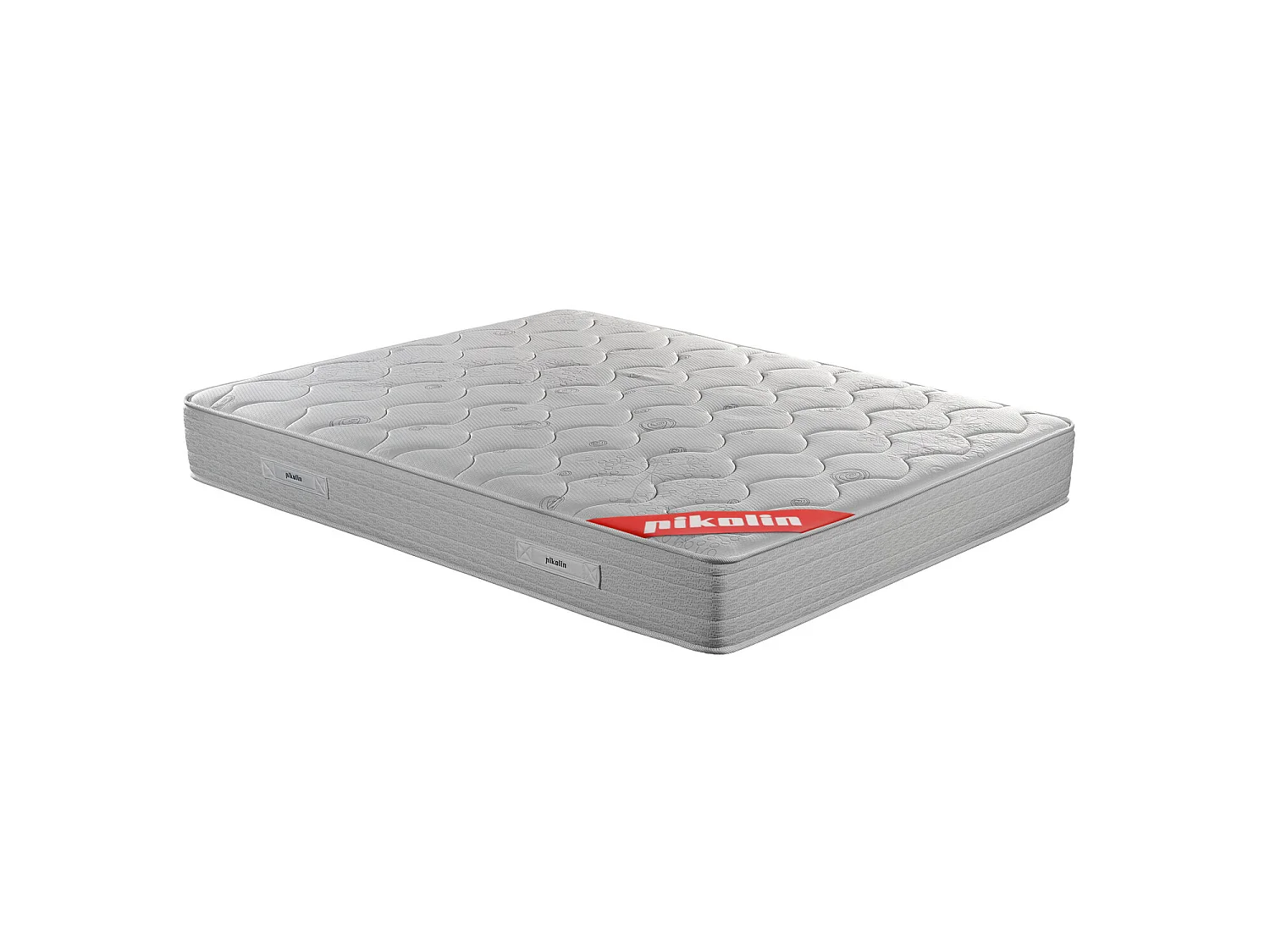 Pack colchón y canapé de 160 x 200 cm de muelles Normablock® y viscoelástica de 62 cm - COLCHON NORMABLOCK + CANAPE BLANCO + ALMOHADAS de PIKOLIN