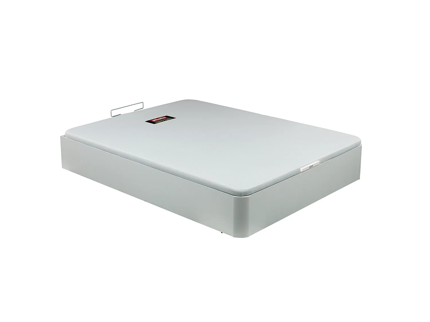 Pack colchón y canapé de 90 x 190 cm de espuma HR y viscoelástica (colchón); madera (canapé) de 57 cm - COLCHON ESPUMA HR + CANAPE BLANCO + ALMOHADAS de PIKOLIN