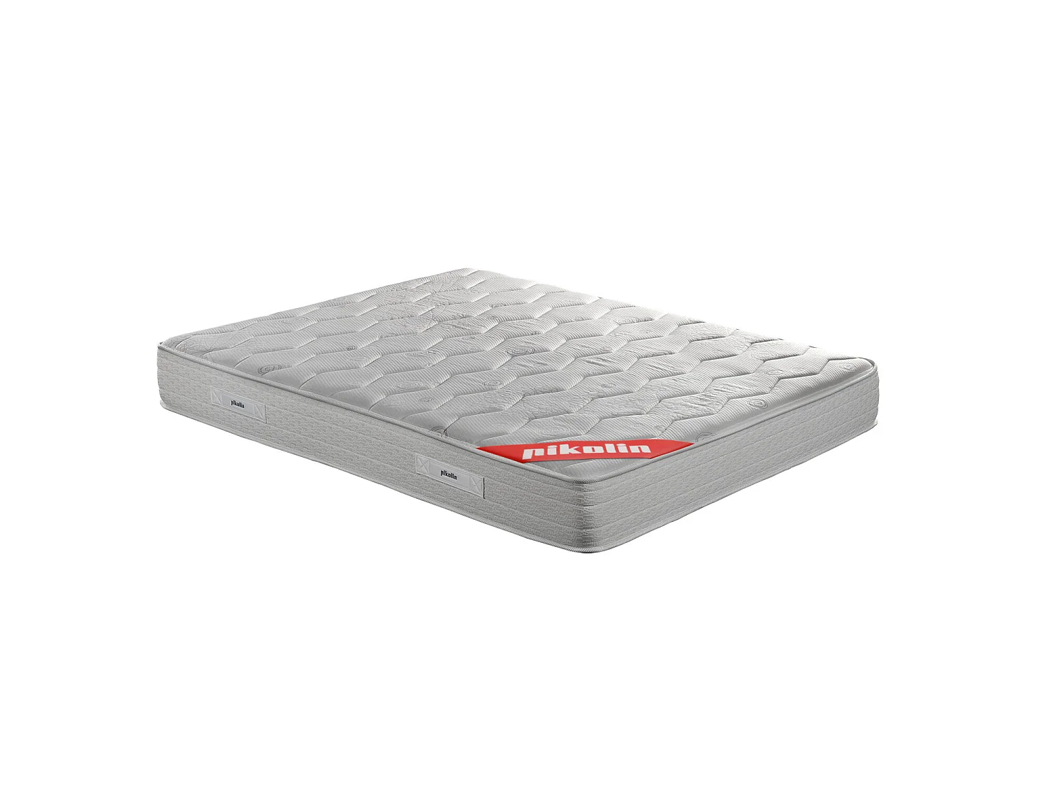 Pack colchón y canapé de 90 x 190 cm de espuma HR y viscoelástica (colchón); madera (canapé) de 57 cm - COLCHON ESPUMA HR + CANAPE BLANCO + ALMOHADAS de PIKOLIN