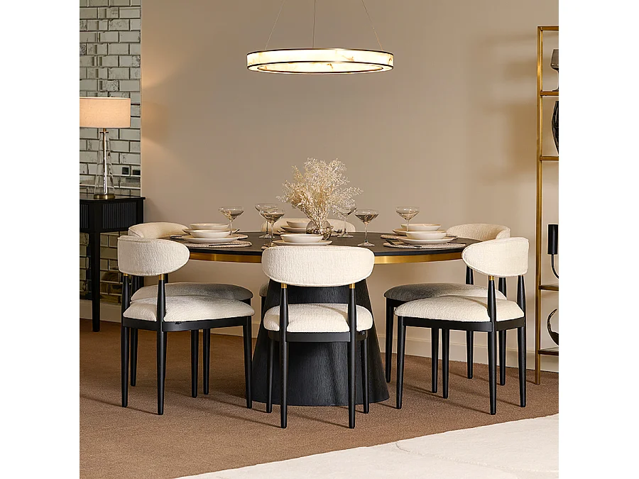 Ciro Pendant Light - Brushed Bronze Steel Frame with Resin Alabaster Diffusers, Integrated LED