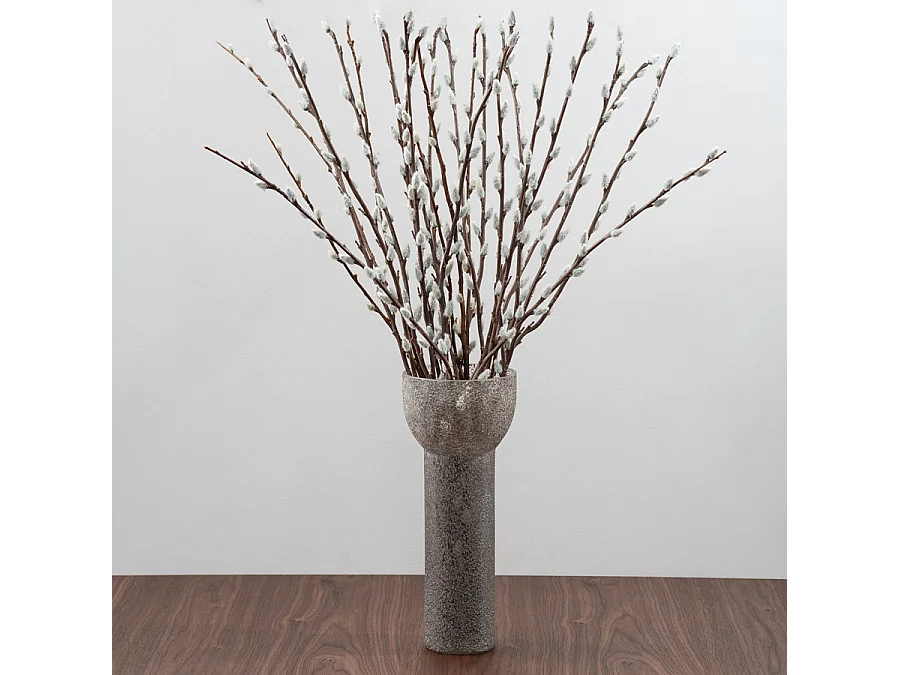 My Furniture Large Speckled Hand-made Glass Vase 32 cm