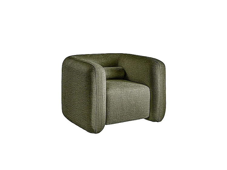 Munich Curvaceous Tub Armchair - Forest Green Velvet