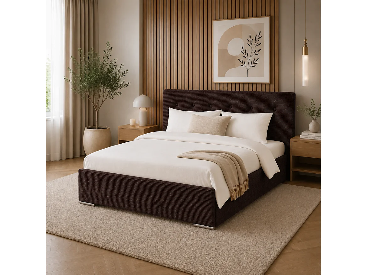 Lit MILA 140x200 Poso 06 avec sommier sans matelas