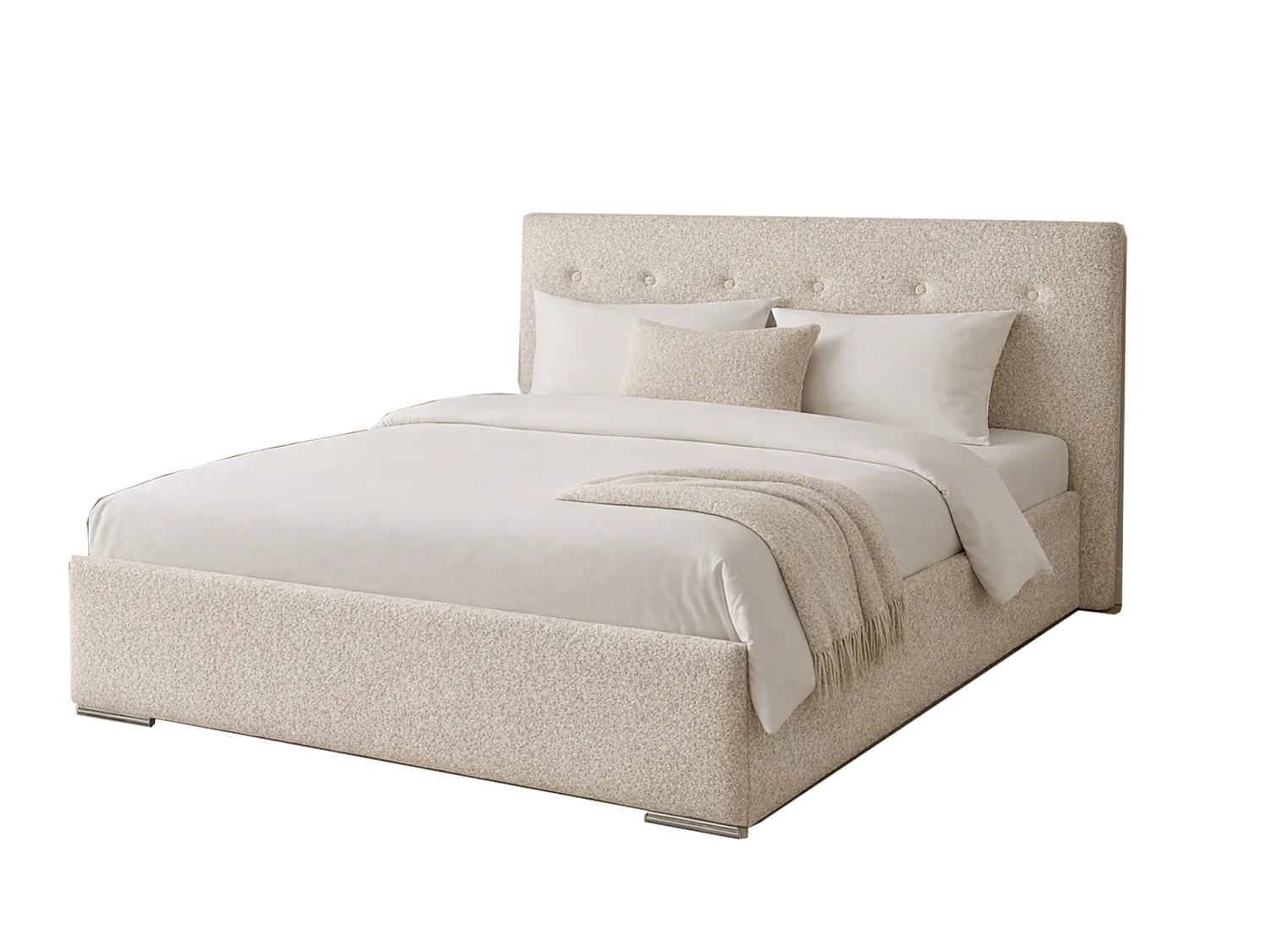 Lit MILA 140 Marcello 18301 avec sommier sans matelas