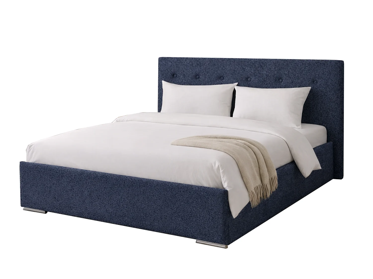 Gestoffeerd bed MILA 180x200 Marcello 18311 met lattenbodem zonder matras