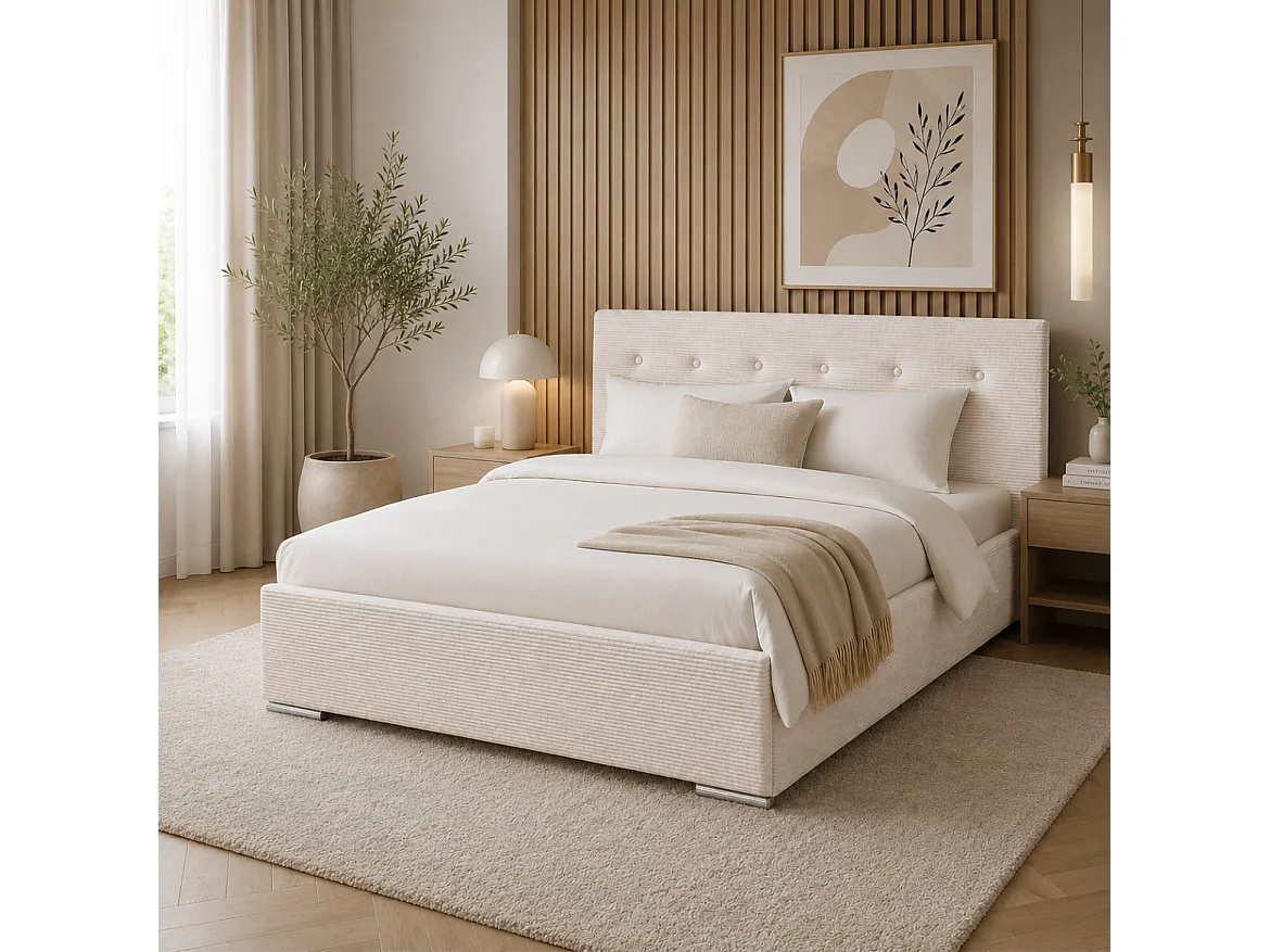 Lit MILA 160x200 Poso 38 avec sommier sans matelas